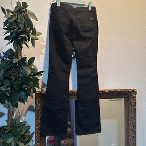 7 for all mankind black jeans 25
